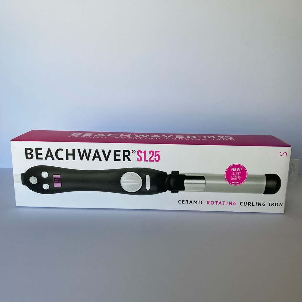 Beachwaver S1.25 Ceramic Rotating Curling Iron • 1.25 Inch Barrel